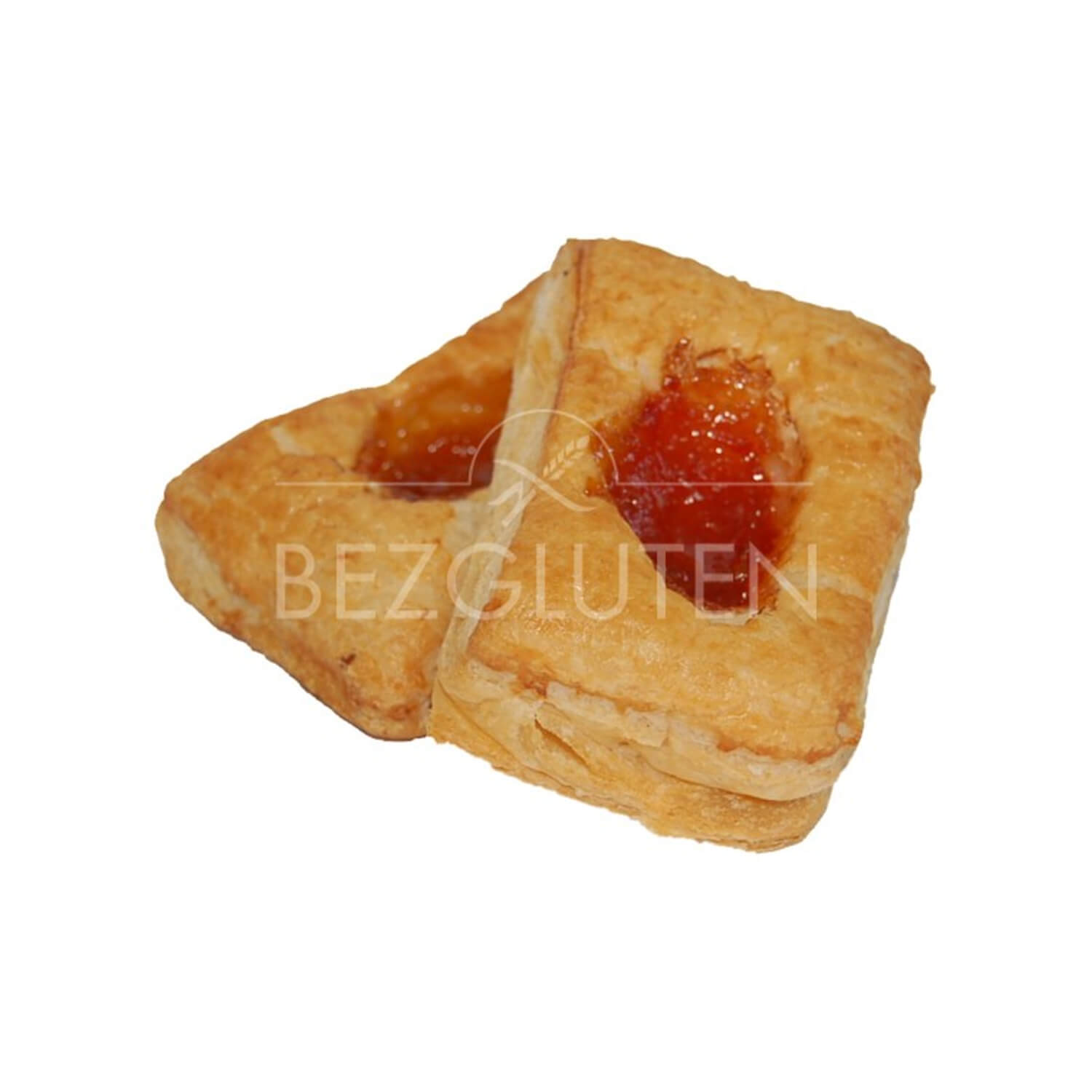 Koláčiky lístkové s marhuľovým džemom bezgluténové 150g