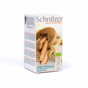 Tyčinky Schnitzer sezamové bio bezgluténové 100g